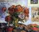 Paul Gauguin Vase of Peonies, 20"x25" Wall Decal Print