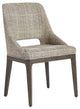Estrada Dining Chair Light Grey Oak Naya Check Light Grey, Grey