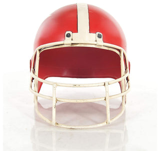 Football Helmet Iron Vintage Model