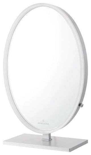 Heiress Plus Vanity Mirror, Silver, Led Strip Light