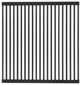 Noah Plus Stainless Steel Removable Roll Mat, Matte Black