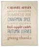 Fall Sentiments 2 50"x60" Coral Fleece Blanket