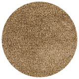 Gianna Contemporary Area Rug, Tan, 7'9" Round