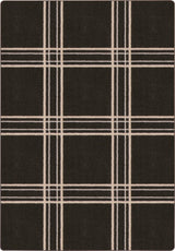 Joy Carpets Impressions Broadfield Area Rug, Espresso, 3'10"x5'4"