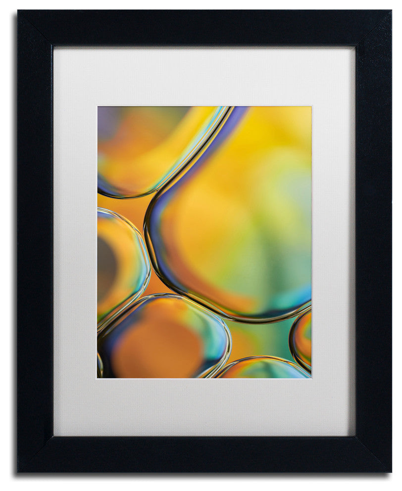 Cora Niele ''Orange Drops'' Matted Framed Art