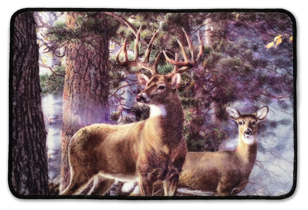 Deer Time Accent Rug, 20"x30"