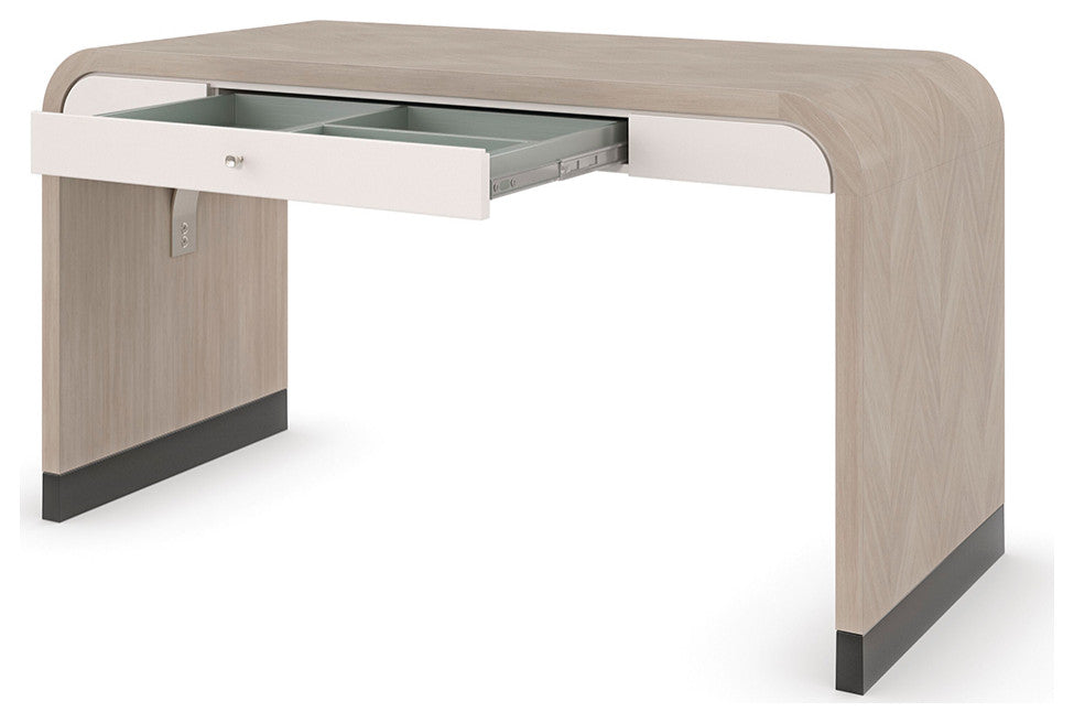 Herringbone Waterfall Desk