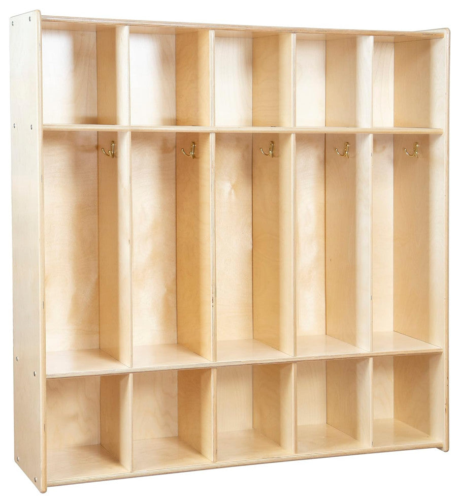RRI Goods 5 Section Montessori Coat Locker
