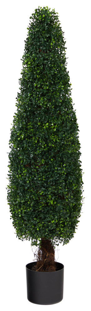 4' Boxwood Topiary Artificial Tree UV Resistant, Indoor/Outdoor