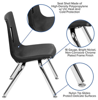 Mobile 76" Oval Activity Table Set with 12" Student Stack Chairs, Oak