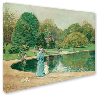 'Central Park' Canvas Art by Childe Hassam