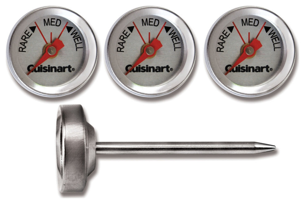 Outdoor Grilling Steak Thermometers, Set of 4