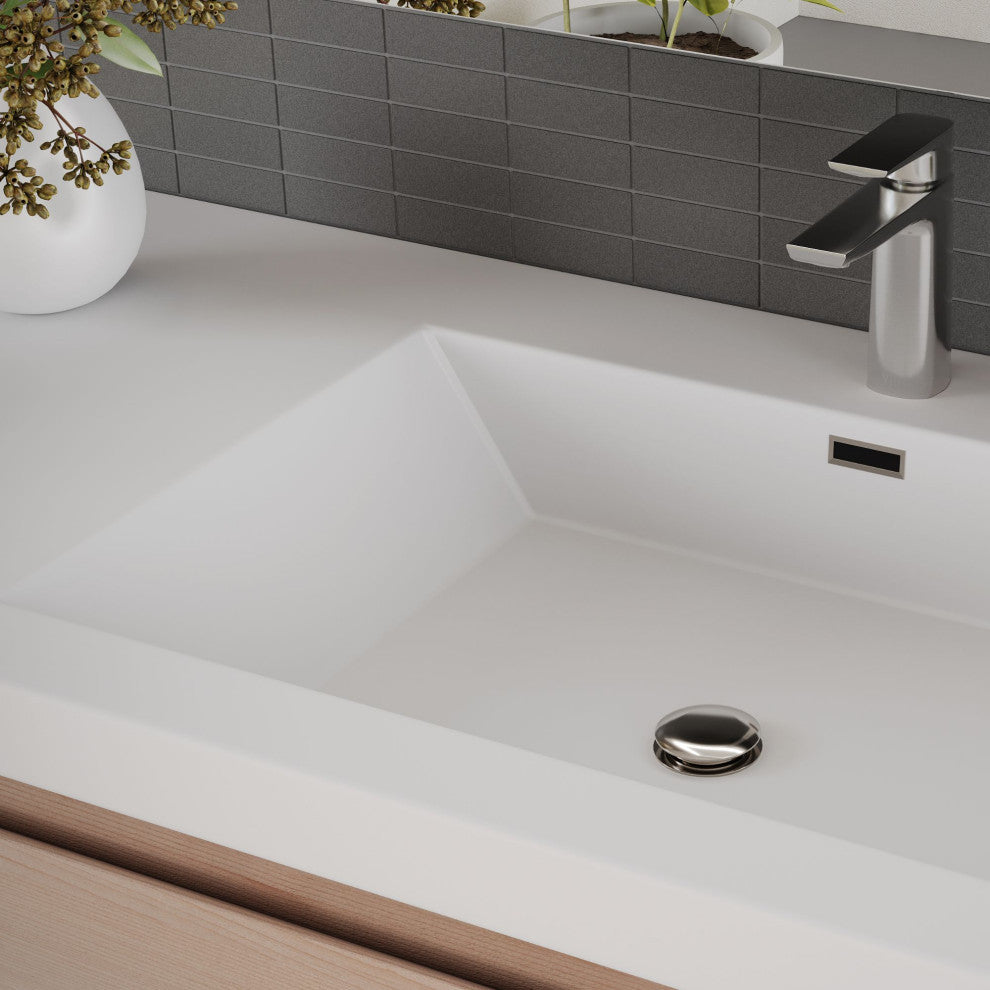 The Wynn Bath Vanity, Oak, 48", Single Sink, Wall Mount, Drawers/Doors