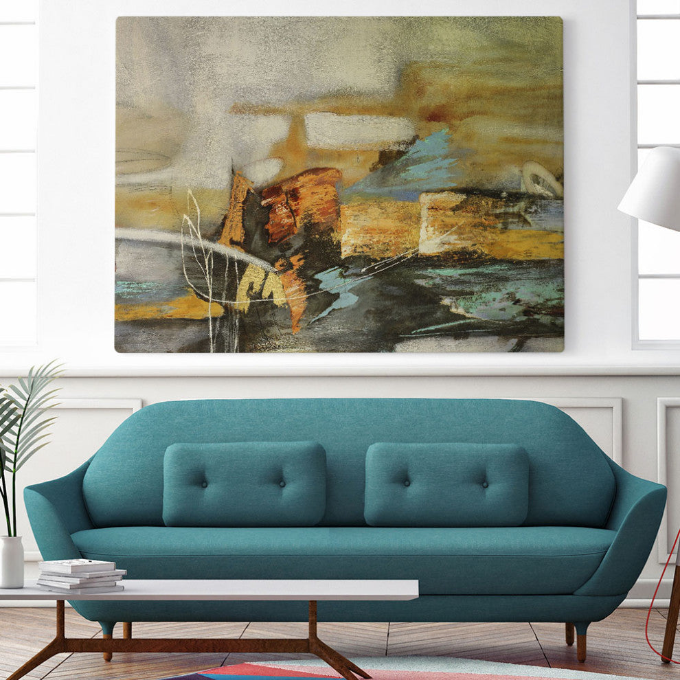 "Composicion II" Fine Art Giant Canvas Print, 54"x72"