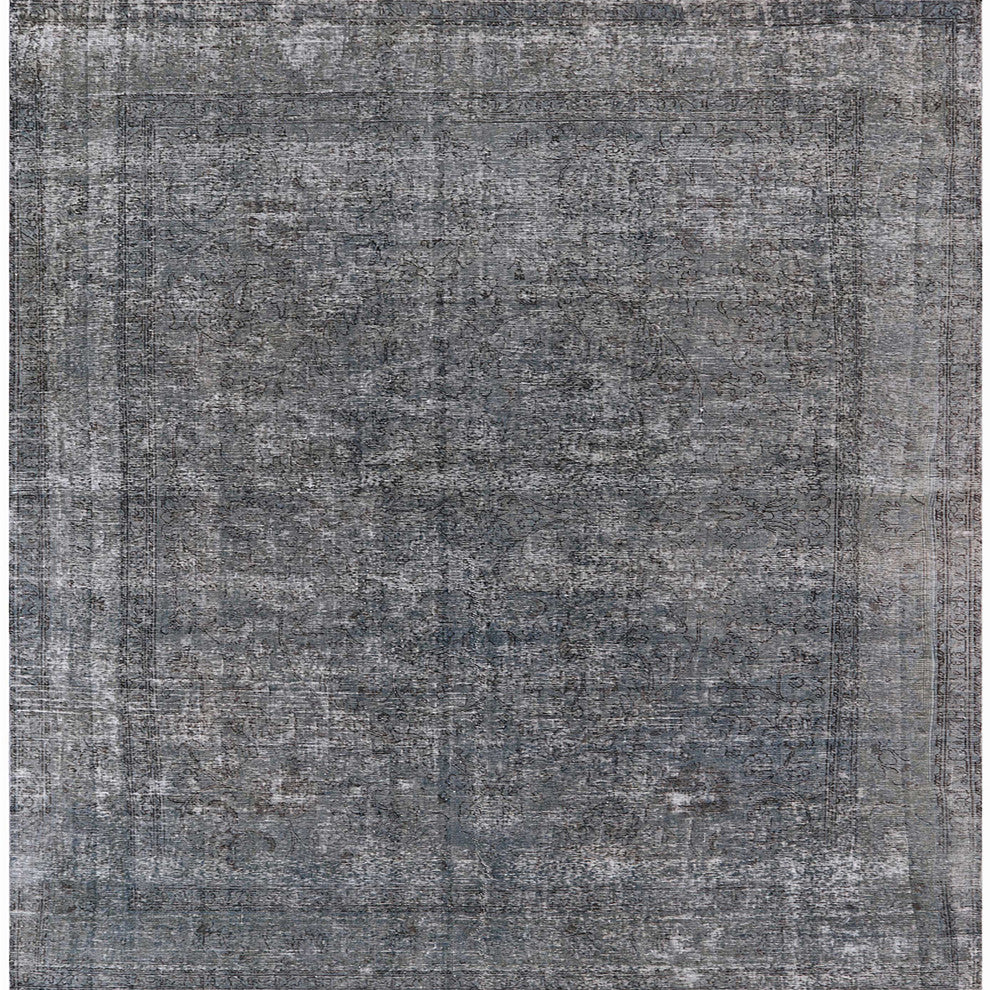 Ahgly Company Indoor Square Mid-Century Modern Area Rugs, 7' Square