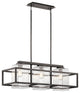 Outdoor Linear Chandelier 3-Light