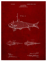 "Fishing Lure" by Cole Borders, Canvas Art, 24"x18"