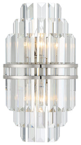 Crystorama Lighting Group HAY-1402 Hayes 2 Light 14" Tall Wall - Polished