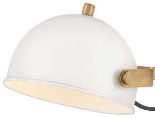 Hinkley Spence Medium Adjustable Single Light Sconce, Chalk White