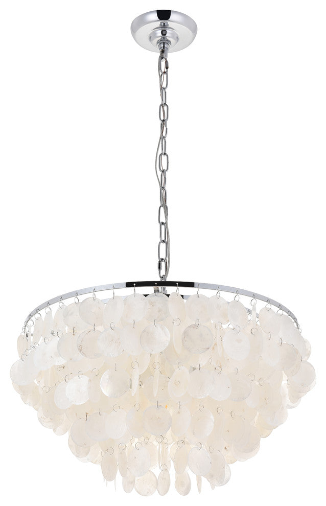 Chrome Finish 4-Light Pendant