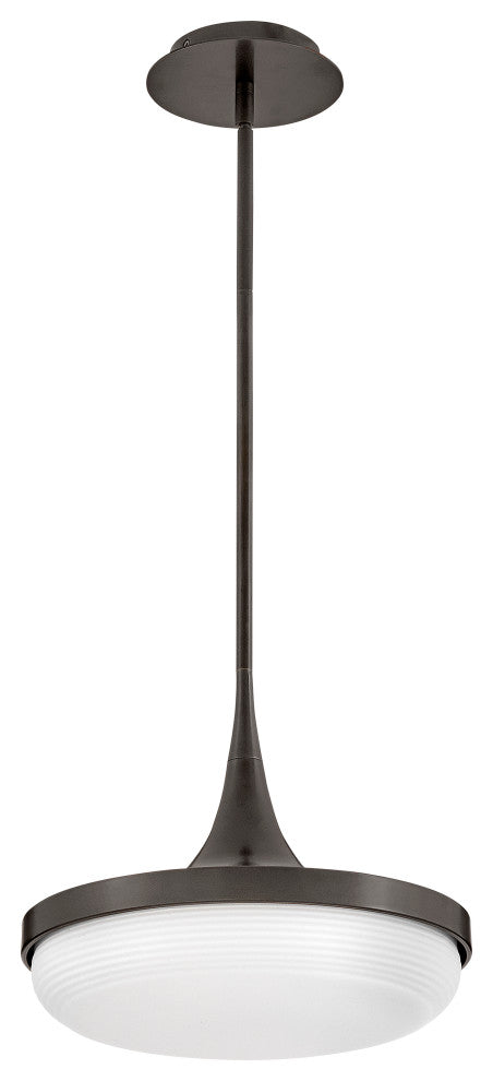 Fredrick Ramond Elsa Medium Led Convertible Pendant, Black Oxide