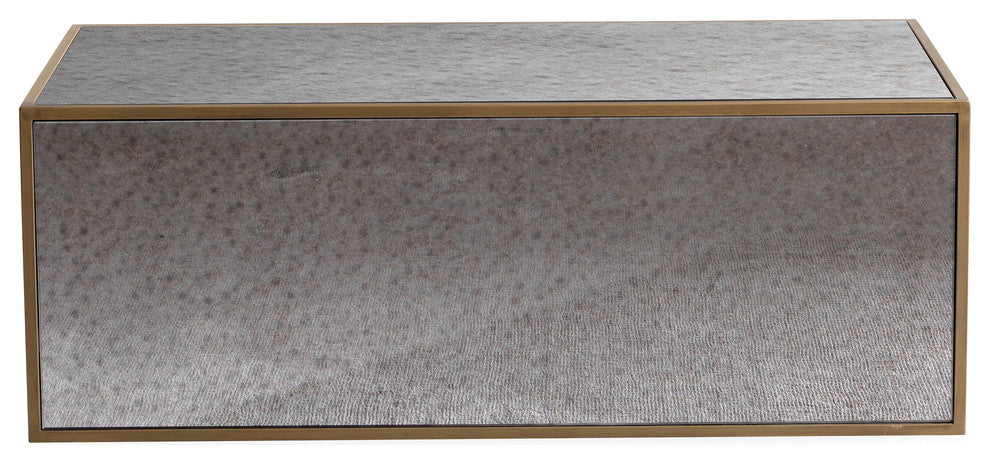 TOV Furniture Lana Mirrored Coffee Table