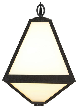 Crystorama Lighting Group GLA-9722-OP Glacier 2 Light 17" Tall - Black Charcoal