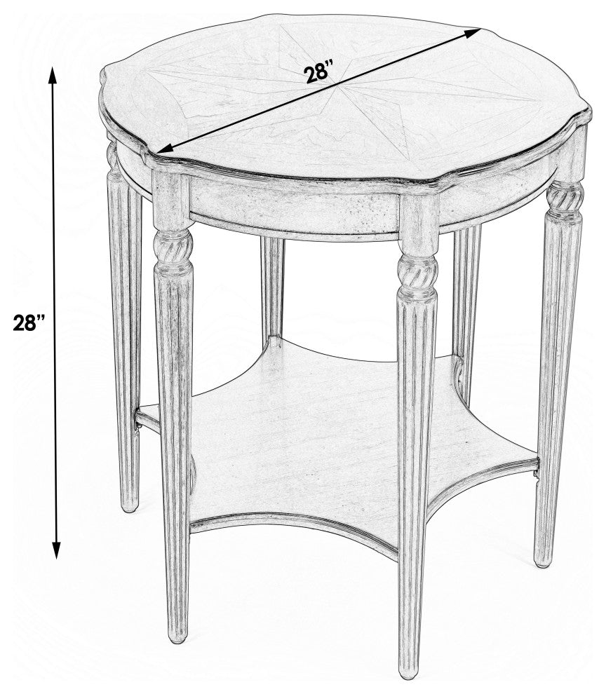 Bainbridge Accent Table, Beige