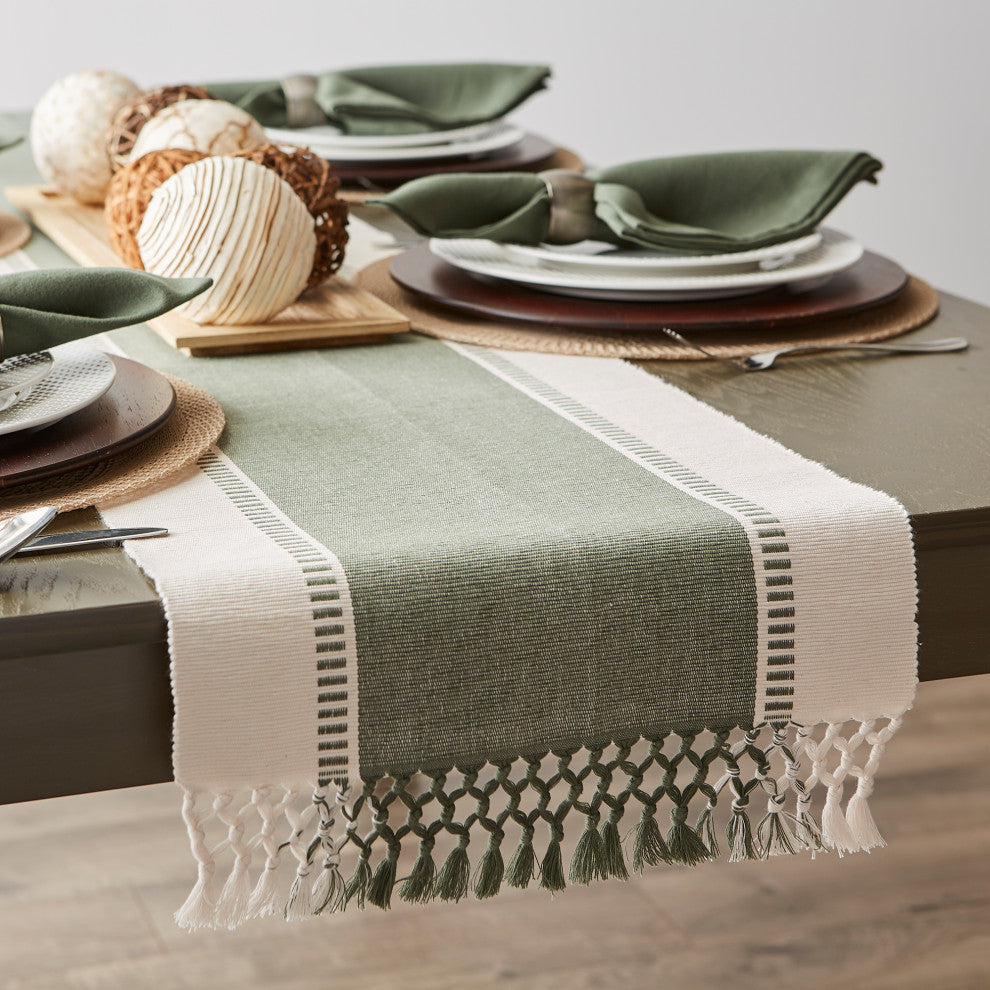 Artichoke Green Solid Na-Packin, Set Of 6