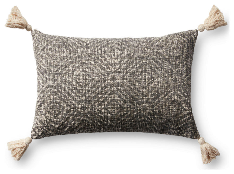 Loloi P0621 Lt Grey 13" x 21" Cover w/Poly Pillow