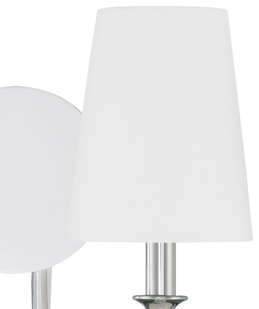 Payton 2 Light Polished Chrome Wall Mount