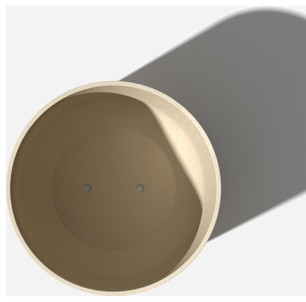 Pure Series Kona Planter, Sand, 20", 1 Pack