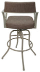 Swivel Tilt Metal Counter 26" or Bar 30" Stool - Carolina, Basin Beige - Beige, 26"