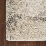 Shag Adrian Gray/Beige Rug, Gray, 6'6"x9'6"