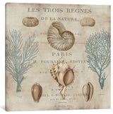 "Le Mer II" by Deborah Devellier, Canvas Print, 26"x26"