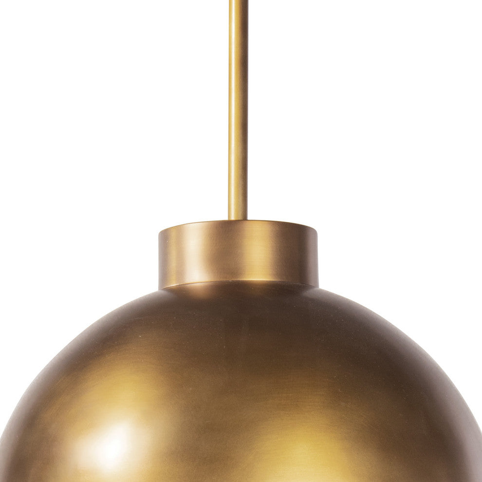 Montreux Pendant, Brass