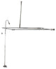 CCK3121 Tub Faucet With Rectangular Shower Enclosure Combo, Polished Chrome
