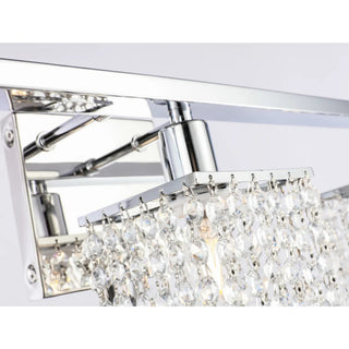Elegant Lighting LD7010 Phineas 3 Light 24"W Bathroom Vanity - Chrome