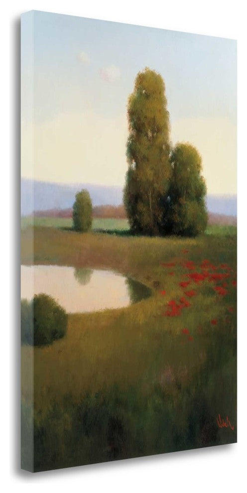 "Lakeside" By Udell, Fine Art Giclee Print on Gallery Wrap Canvas, Ready to Hang