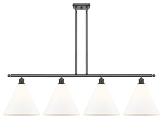 Innovations 516-4I-BK-GBC-121-LED 4 Light Island Light, Matte Black