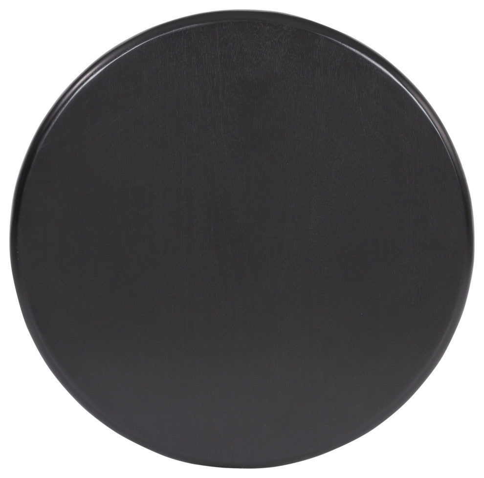 Paden End Table-Aged Black Acacia