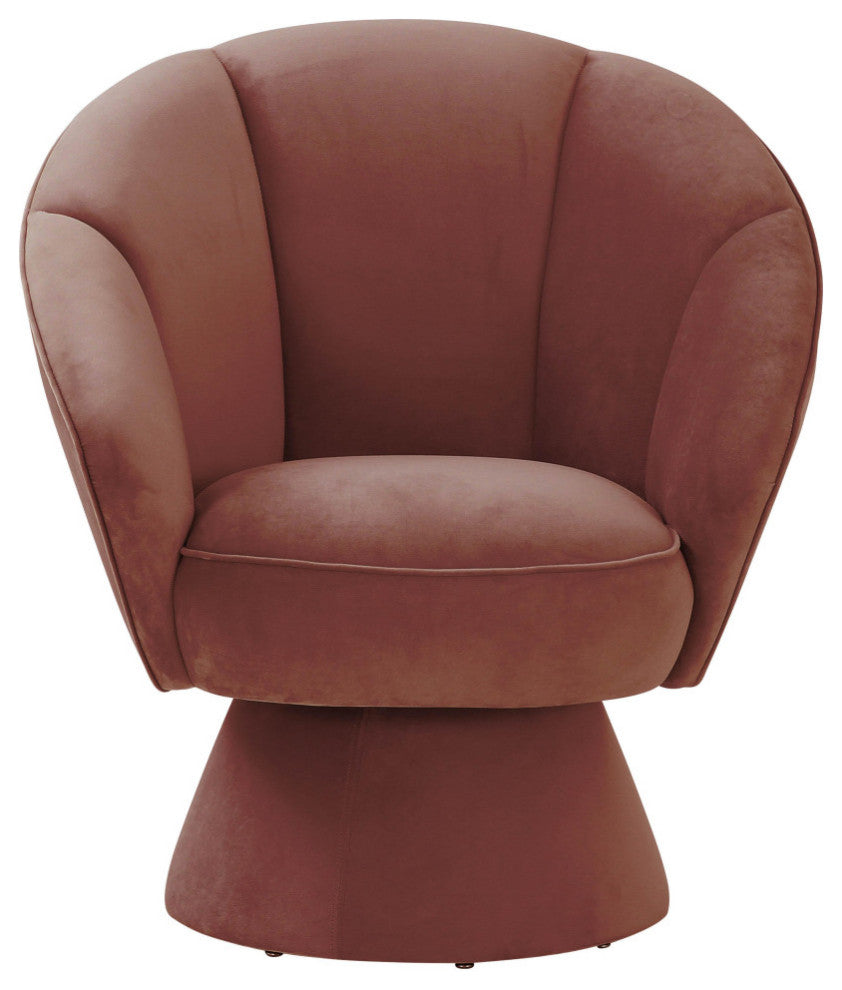 TOV Furniture Allora Salmon Accent Chair