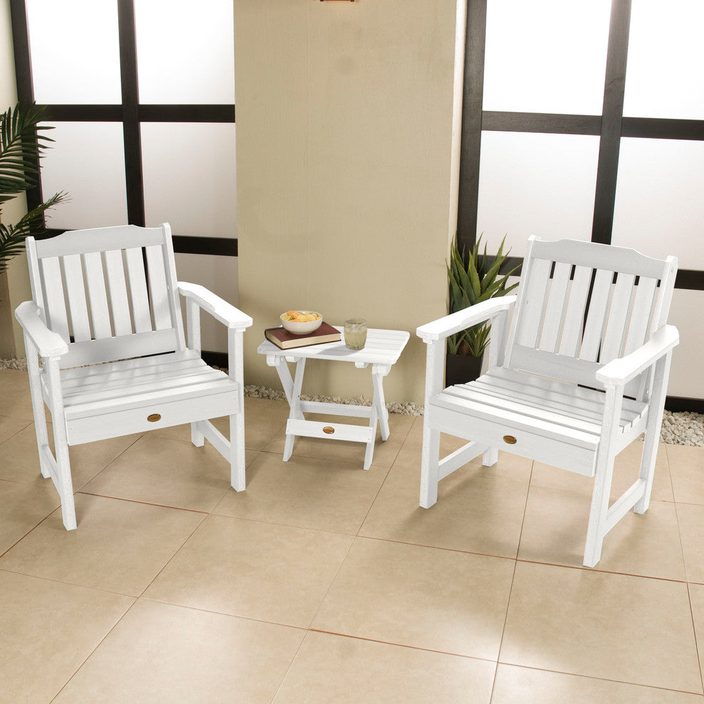 Lehigh 3-Piece Garden Set, White