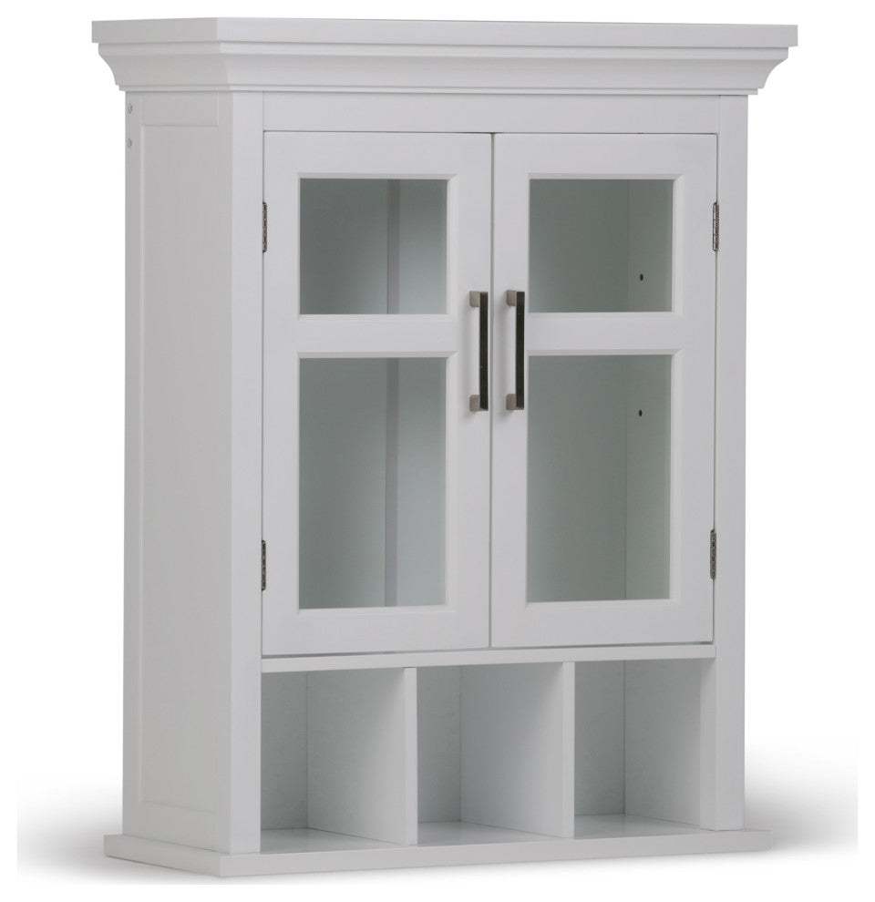 Avington Two Door Wall Cabinet With Cubbies