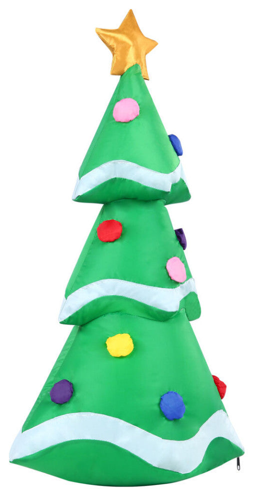 2 ft Tall Prelit Tabletop Xmas Tree Inflatable