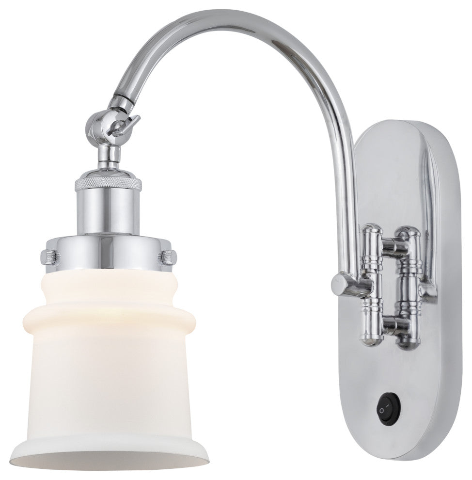 Innovations 918-1W-PC-G181S 1-Light Sconce, Polished Chrome