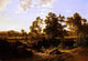 Joseph Quinaux A River Landscape With A Mill, 18"x27" Gallery Wrapped Canvas