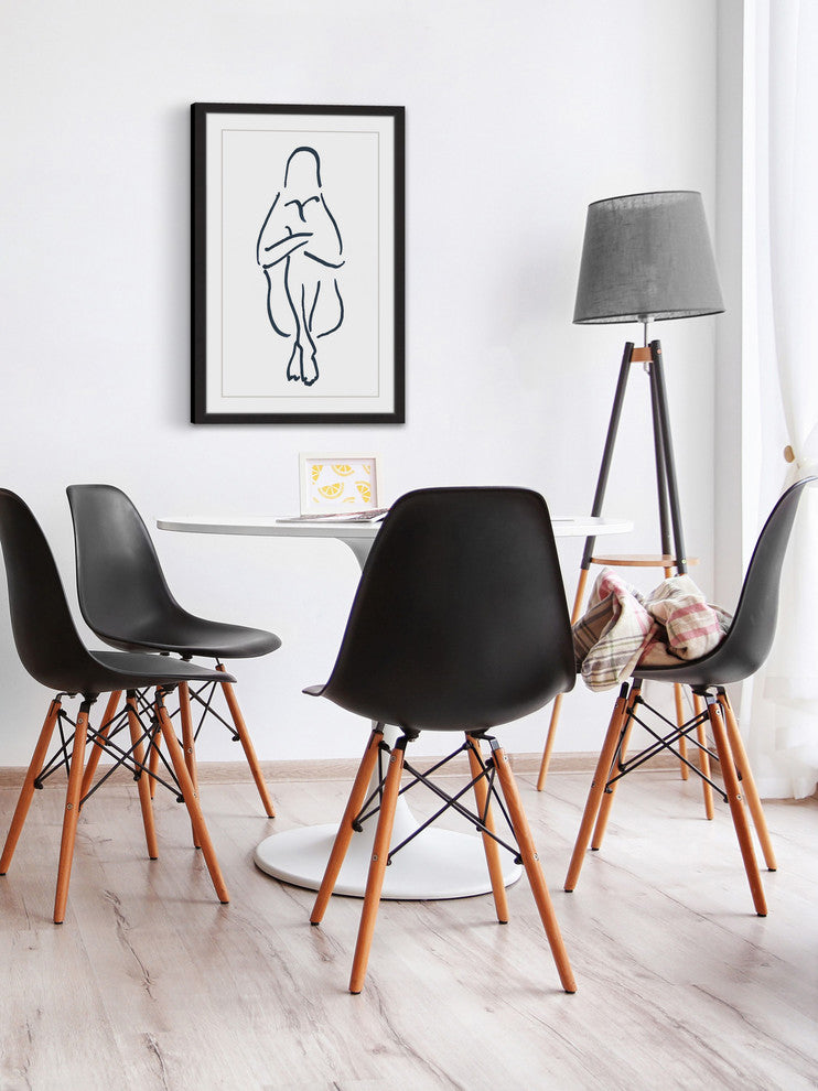 "Engulfed" Framed Painting Print, 24"x36"