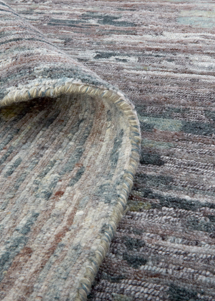 Weave & Wander Clarkson Rug, Lilac/Blue/Gray, 7ft-9in x 9ft-9in