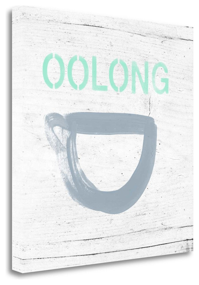 "Oolong Tea" By Linda Woods, Giclee Print on Gallery Wrap Canvas, Ready to Hang